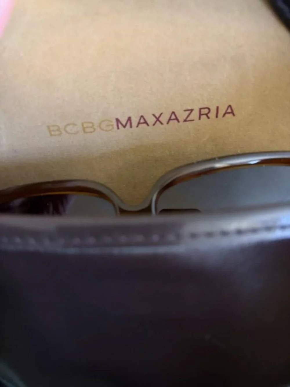 BCBGMAXAZRIA  lynx hor sunglasses 130 mm